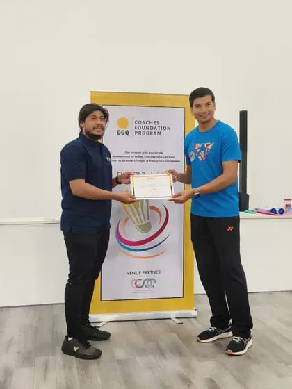 Another one of my dedicated coaches is awarded his OGQ Coaches Foundation Program certificate. At my academy, we believe that the learning process never stops, even for our trainers.