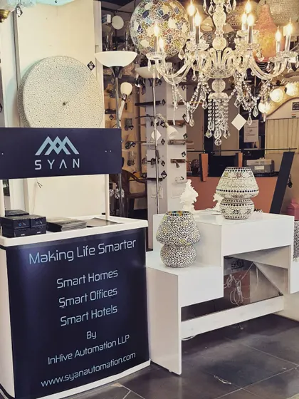 My automation solutions are available through partners like Enviva lighting store, showcasing our commitment to providing smart technology for homes, offices, and hotels.