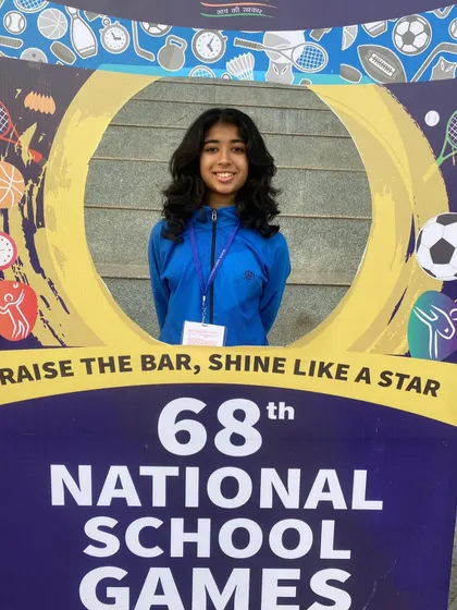 Super proud of Nandini Acharya for representing Haryana at the 68th National School Games. This is the level we prepare our athletes for.