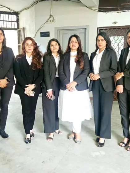 A group photo of the team. Each member plays a vital role in our mission to deliver justice and support to those facing family disputes.