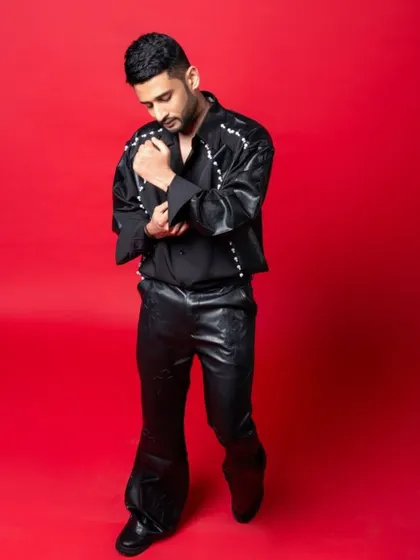 A shot from my 2025 press kit. I am putting intention into every aspect of my career, from the music I play to the way I present myself as an artist.