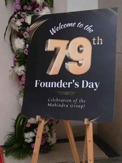 Setting the stage for a day of celebration and fun at the Mahindra Group's 79th Founder's Day. We seamlessly integrate our kids' zone into the larger corporate event.