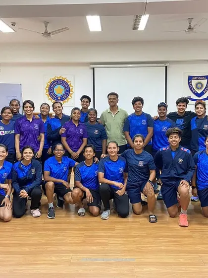 A group photo from a BCCI camp. Our athletes and coaches are always learning and growing together.