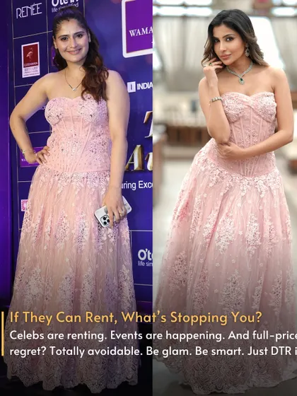 If they can rent, what's stopping you? Celebs are renting, events are happening, and you can avoid the regret of a full-price purchase. Be glam, be smart, just DTR it.