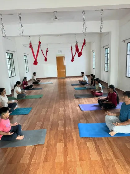 The serene atmosphere of our early morning Yin Yoga and meditation class. We create a space for you to connect with your breath and find stillness.