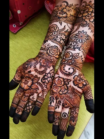 This collection showcases more of my diverse design work. Each piece is a unique blend of floral, geometric, and traditional patterns, demonstrating the versatility of mehndi art.