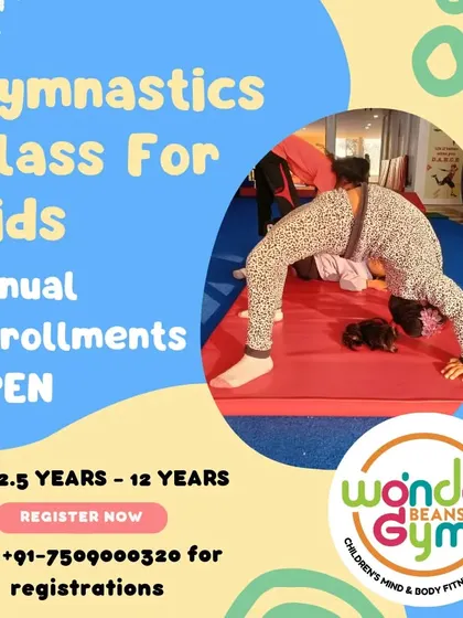 We offer annual enrollment for our gymnastics classes for kids aged 2.5 to 12. With small batch sizes, we ensure every child gets the personal attention they need to thrive.