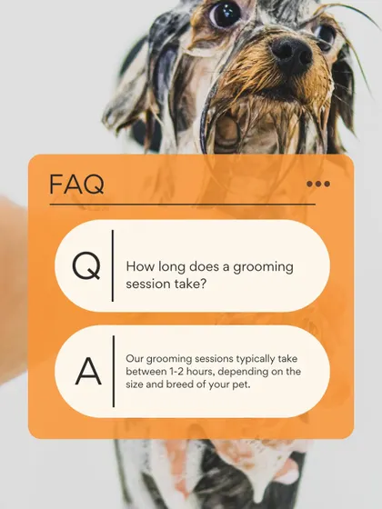 Wondering about the duration of a grooming session? Here's a quick answer to help you plan your day.