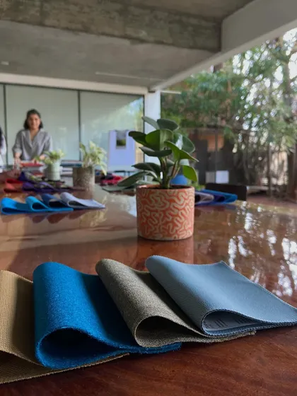 A selection of beautiful, high-quality fabrics from a workshop with Kvadrat. We believe in the power of textiles to add color, texture, and comfort to a space, and we are always exploring new materials.