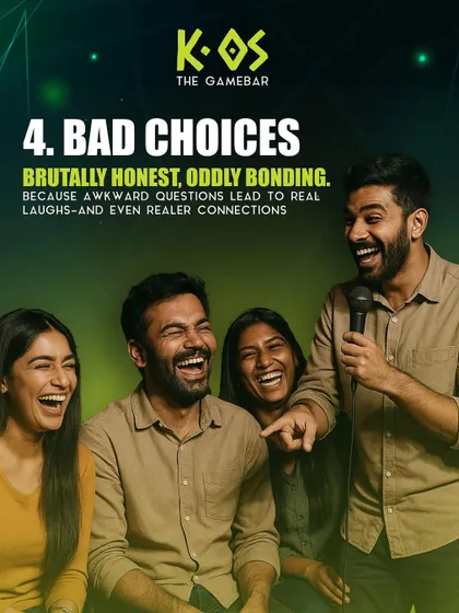Awkward questions lead to real laughs and even realer connections. Bad Choices is the game for those who aren't afraid to be brutally honest.