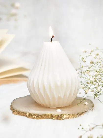 Christmas is right around the corner. Our structural candles make for a unique and thoughtful gift.