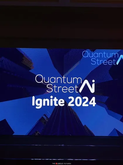 The stage is set for the Quantum Street AI 'Ignite 2024' Rewards & Recognition ceremony. A great stage setup is the first step to an electrifying corporate event.
