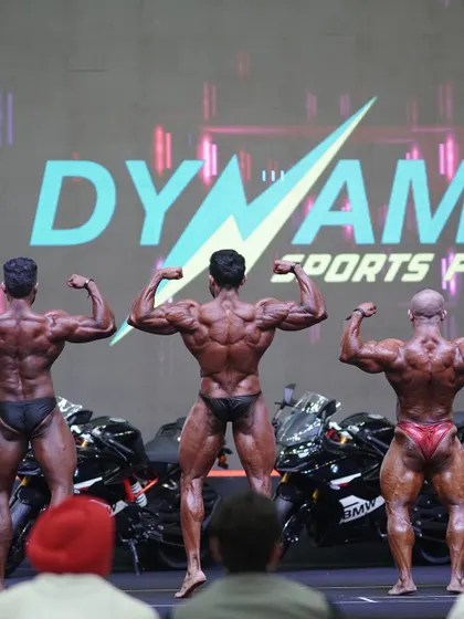 The back double biceps pose is where many shows are won. My coaching emphasizes building a wide, thick back for a powerful stage presence.