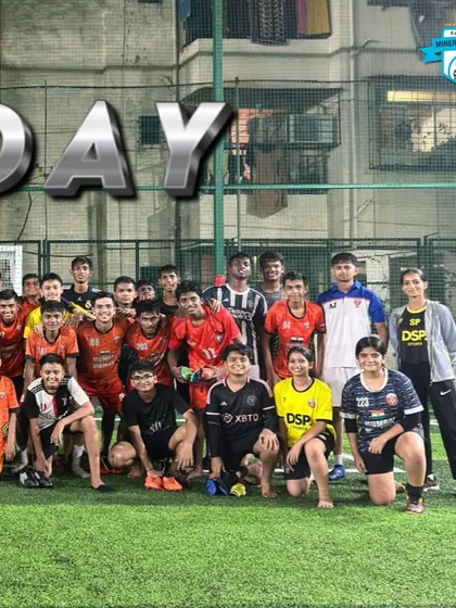 The next generation of champions. This is a group photo from our U15 & U17 trials, where dedicated players came to prove they have what it takes to join our competitive squads.