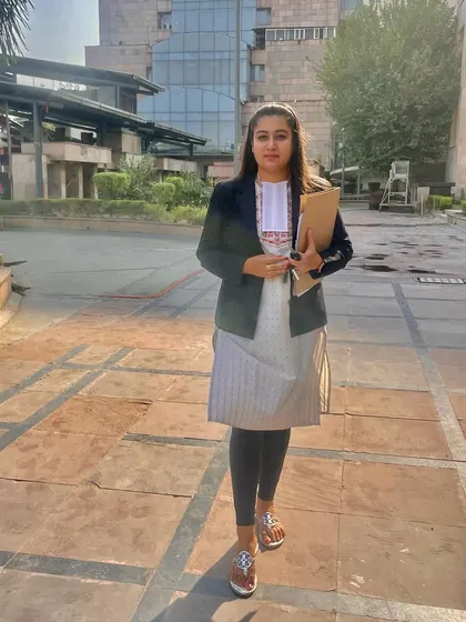 On my way to a hearing at Rohini Court. Each court visit is a step towards securing justice for a client.