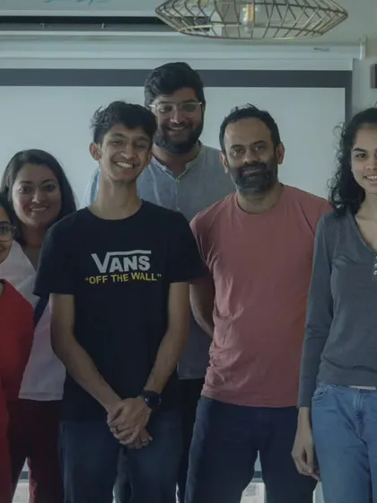 A group of participants from our Catalyst Session, a workshop series for aspiring artists.