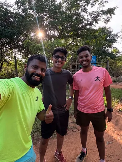 A happy selfie with some of the RTC boys after a sunny morning run. Good vibes and great company.