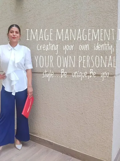 Image management is about creating your own identity and personal style. It's about being unique and being you, not just following trends.