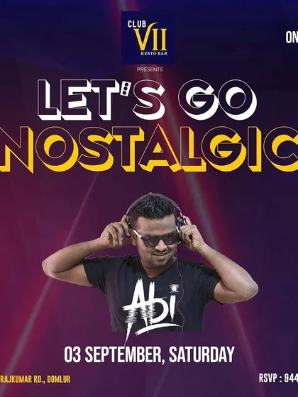 "Let's Go Nostalgic" was a night dedicated to throwback hits. I can create custom playlists for your corporate event based on a specific decade or theme.