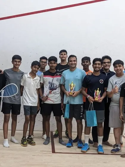 Players and organizers together after a successful day of competition at our Sarjapur Road venue.