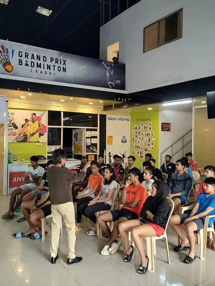 Our athletes engaged in a nutrition workshop at the academy. Understanding the science behind sports nutrition gives our players a competitive advantage, ensuring their bodies are properly fueled for intense training and competition.