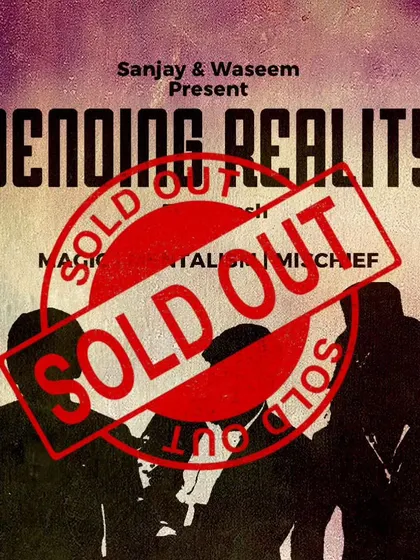 The feeling of a sold-out show is incredible. This was for a 'Bending Reality' performance, and the energy from a full house is a huge part of what makes the magic come alive. Thank you, Bangalore!