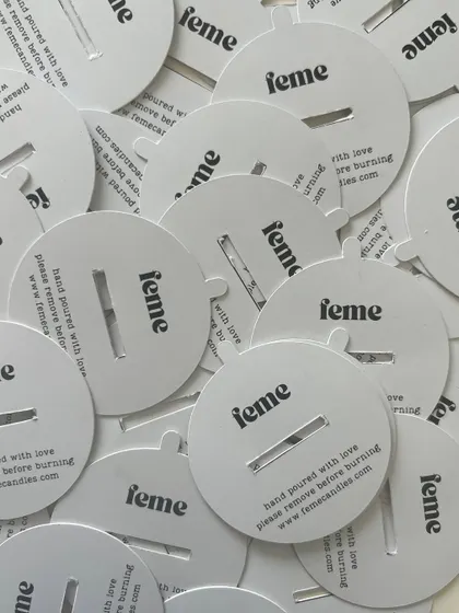 It’s all about the details. We even have custom-branded dust covers for our jar candles to keep them clean.