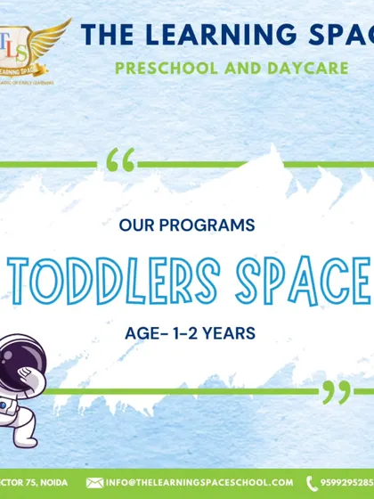 Our Toddlers Space program is the first step in a lifelong journey of learning. We provide a safe and stimulating space for our youngest learners to explore and grow.