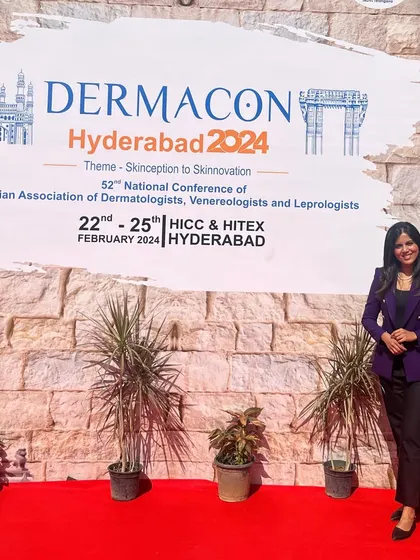 I am committed to staying at the forefront of dermatological science. Attending conferences like Dermacon 2024 in Hyderabad ensures I bring the latest research and advanced hair loss treatment techniques back to my patients.
