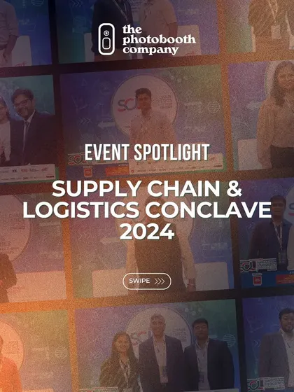 An event spotlight graphic for the Supply Chain & Logistics Conclave. We cater to a wide range of corporate sectors, providing a customized experience for each.