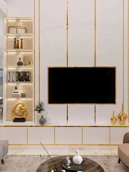 A duplicate image of the TV unit at Odion Woods.