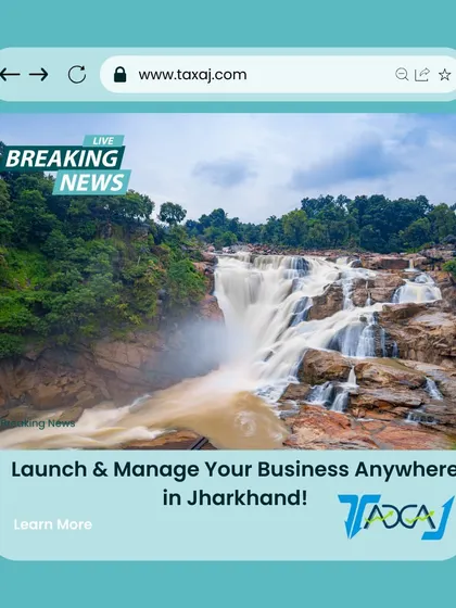 **Your Guide to Business in Jharkhand.** We make starting and managing a business in Jharkhand easier with tailored solutions for company registration, business management, and local licensing.