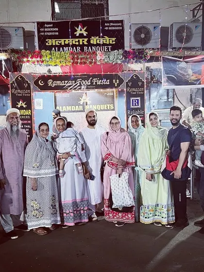 Happy families make us happy. Thank you for choosing Alamdar for your family gatherings.
