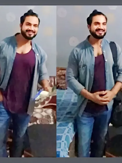 A casual look, but the results of consistent arm workouts are always there.