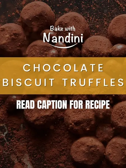 A simple, no-bake recipe for chocolate biscuit truffles, perfect for the festive season or as a quick, easy addition to your menu.
