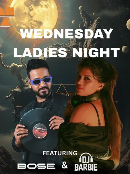 A Wednesday Ladies Night at Blah Blah, Koramangala. Teaming up with DJ Barbie for a night of great music and fun.