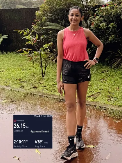 A 26.15km run with a strong average pace of 4:59/km. This is the kind of elite energy we build, staying fit through all of life's demands.