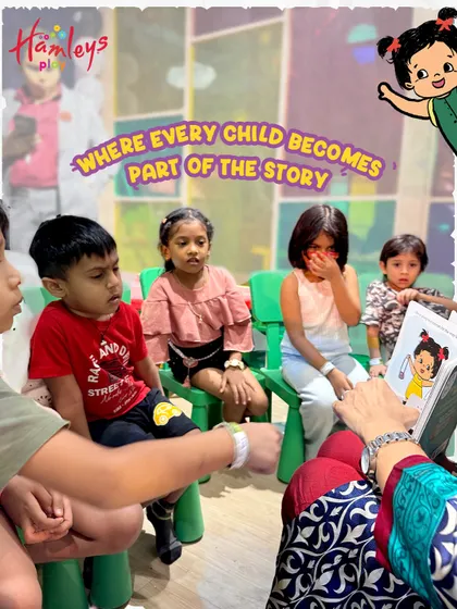 Shhh, the story is starting! I love watching little imaginations light up during our interactive storytelling sessions. We don't just read books; we jump into them with puppets, music, and lots of giggles.