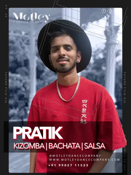 A warm welcome to our new team member, Pratik. He brings incredible skill and passion for Kizomba, Bachata, and Salsa to our company.