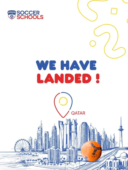We have landed in Qatar! Announcing our first-ever international centre, we are excited to build upon our grassroots philosophy in a booming football market.