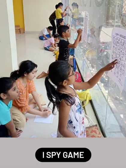 Learning can be play, and play can be learning. In this "I Spy" game, children work together, sharpening their observation skills and focus in a fun, interactive way that encourages teamwork and friendly competition.