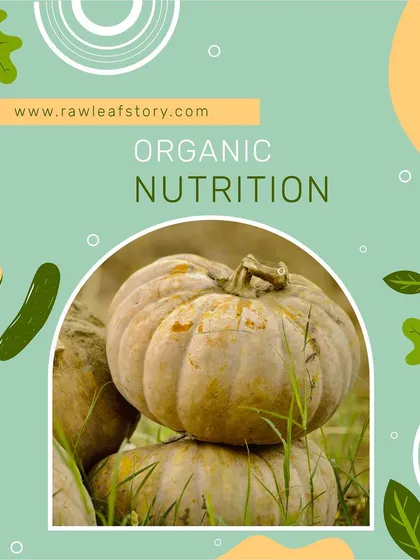 This pumpkin, resting in the field, is a great example of the wholesome organic nutrition we provide. It's perfect for making everything from traditional Indian dishes to healthy soups.