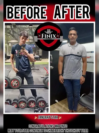 Building muscle requires a specific approach. Mr. Pinto is a great example of our healthy weight gain program, going from 50 kg to 66 kg in six months. His journey shows how a targeted diet can lead to significant strength and mass gain.