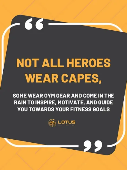 Not all heroes wear capes. This is a tribute to our dedicated trainers who show up, rain or shine, to inspire, motivate, and guide you toward your fitness goals.