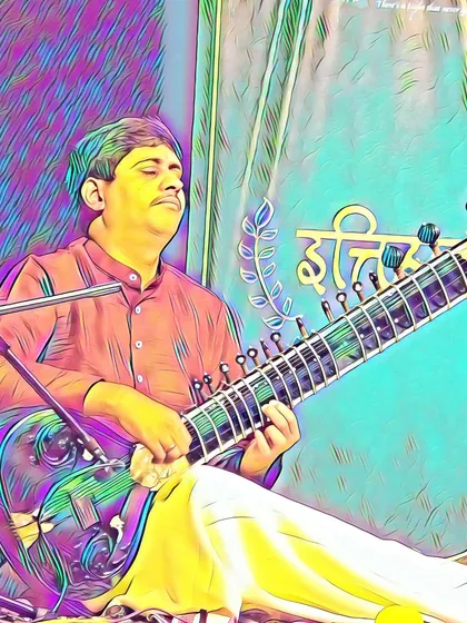 Another creative edit of a performance picture.