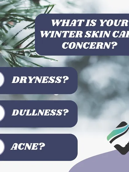 Winter can bring on specific skin concerns like dryness, dullness, or acne. It's important to adapt your skincare routine to give your skin extra care during this season.