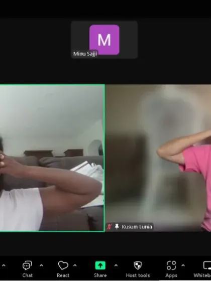 Breathe, learn, transform. Another glimpse into our online Pranayama TTC, where students explore the science of breath from their own homes.