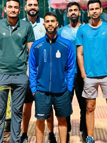 Another photo with my NIS teammates. The journey in sports is always better when you have a strong support system.
