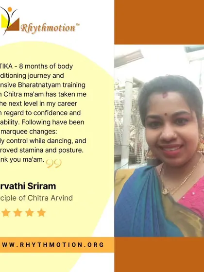 A testimonial from one of our students of the 'Gatika' online intensive program. She highlights the improvements in body control, stamina, and posture from our integrated body conditioning training.