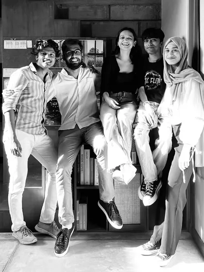 Our intern team, edition whatever! Maanas, Manoj, Shom, Ridah, and Ashlesha, each with their own unique talents and personalities.